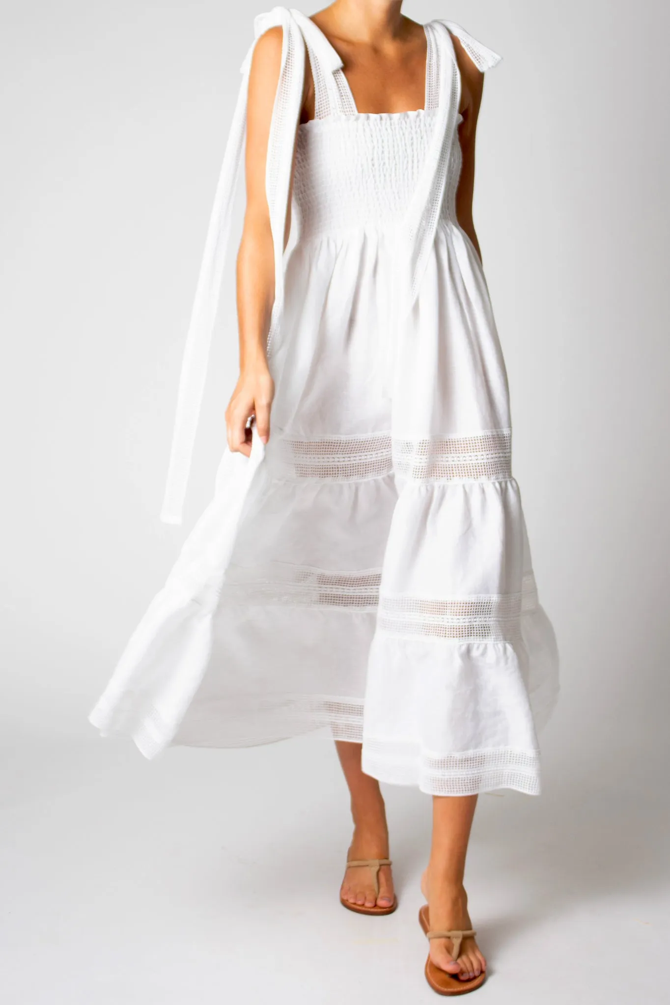 Addy Washed Linen Dress