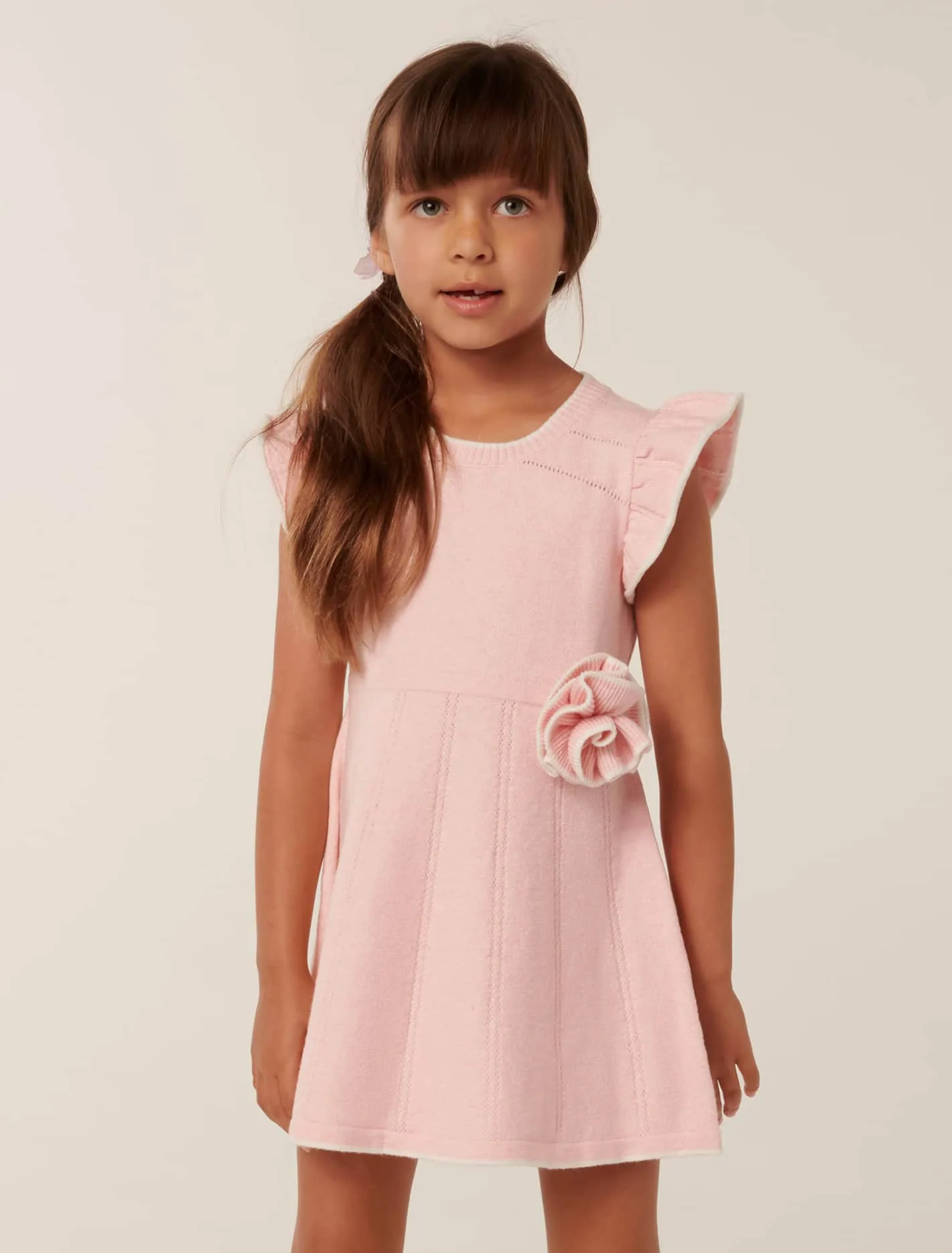 Amisha Girls Knit Dress