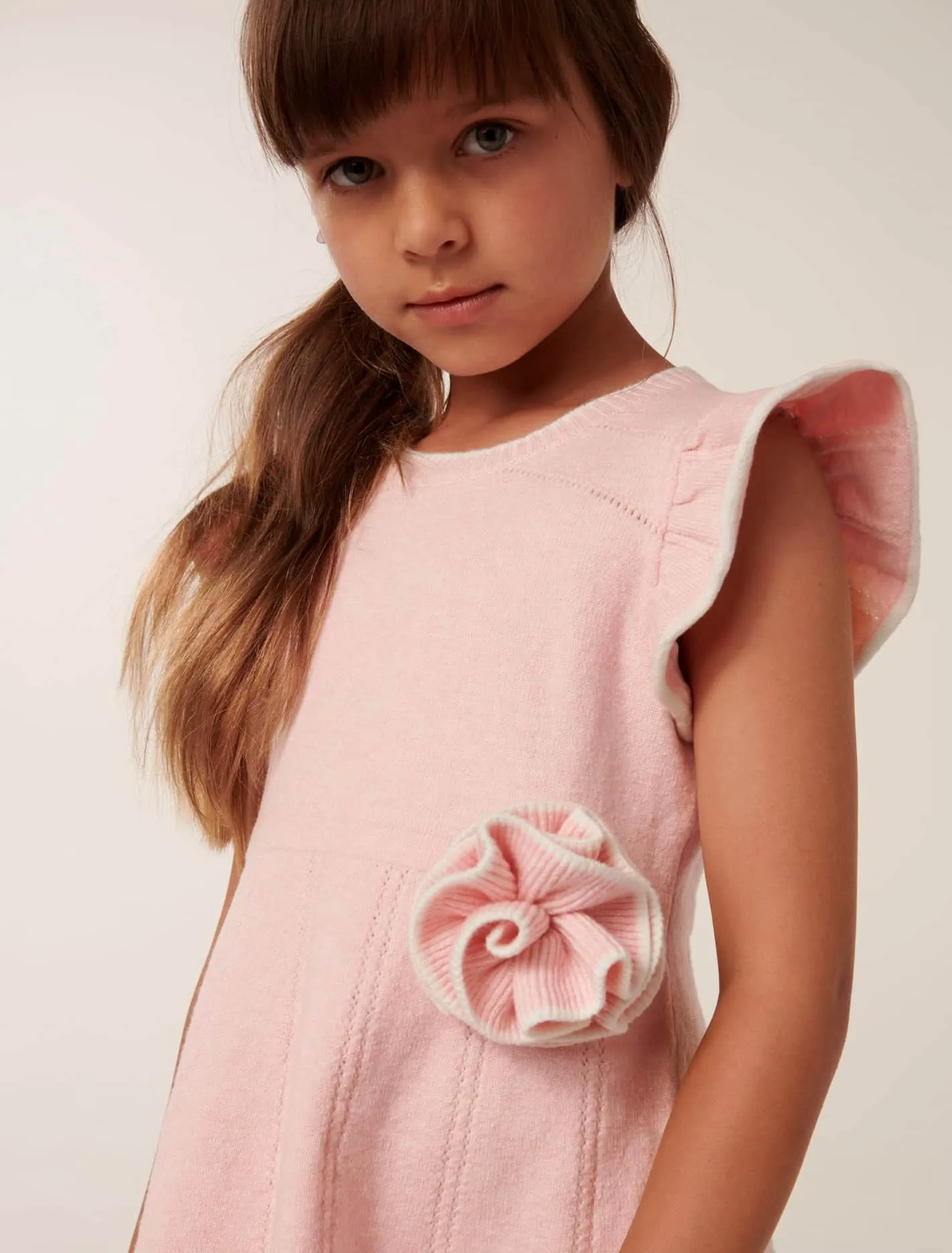 Amisha Girls Knit Dress