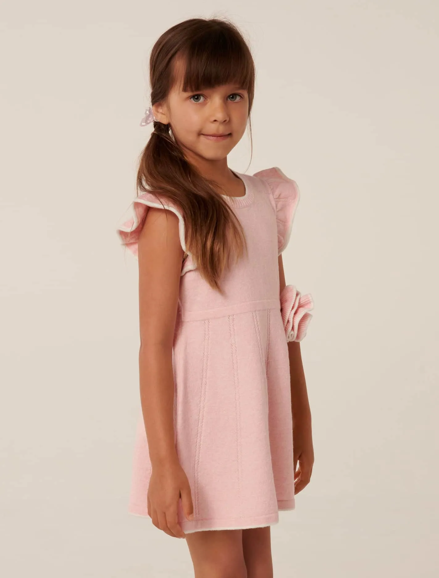 Amisha Girls Knit Dress