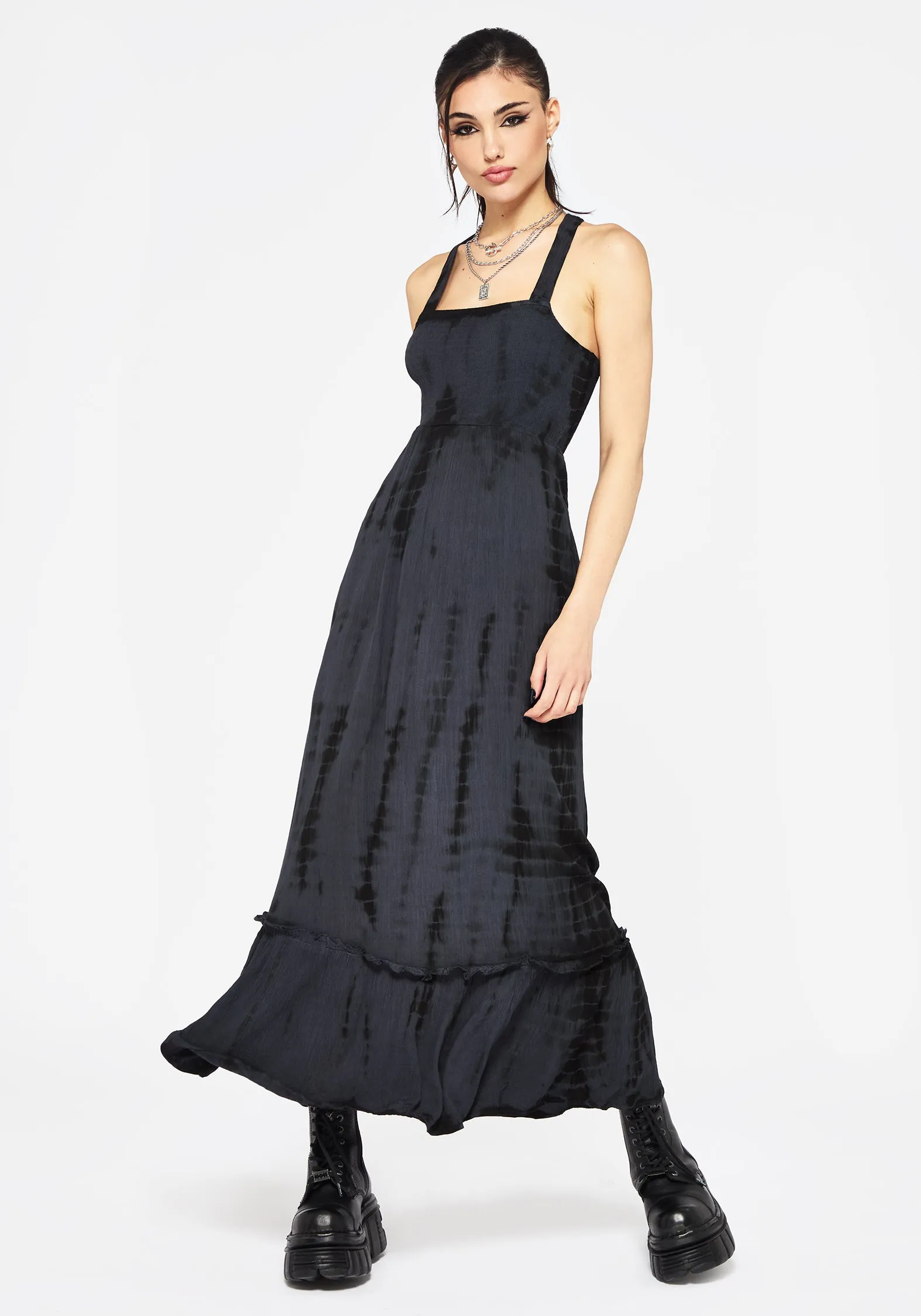 Aria Tie Dye Midaxi Dress