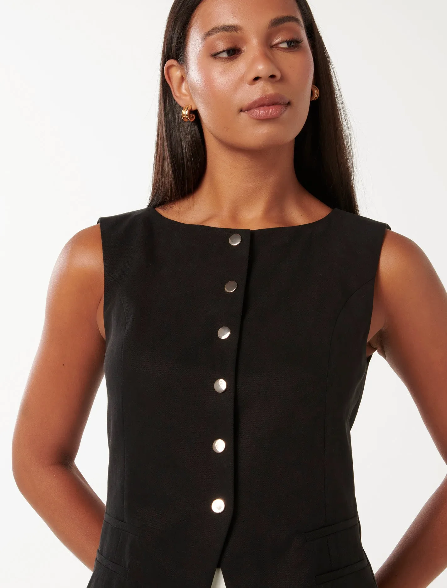 Bea Snap Front Vest