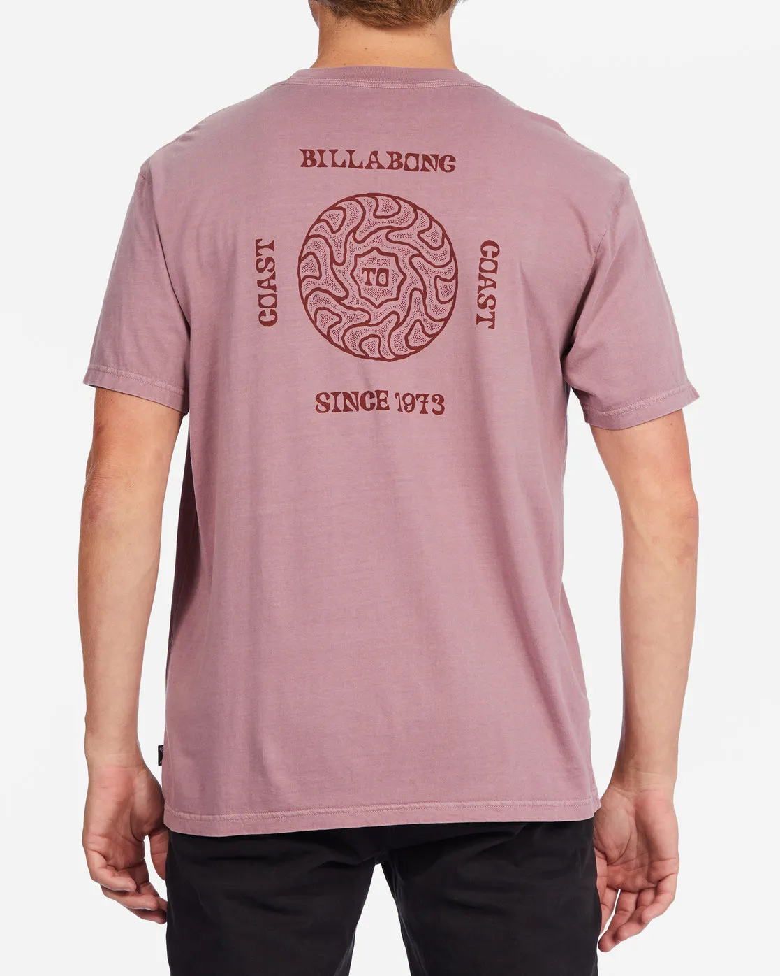 Billabong Mens Radius Wave Washed Short Sleeve T Shirt