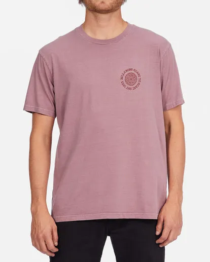 Billabong Mens Radius Wave Washed Short Sleeve T Shirt