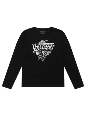 Black Long Sleeve T-Shirt (7-16)