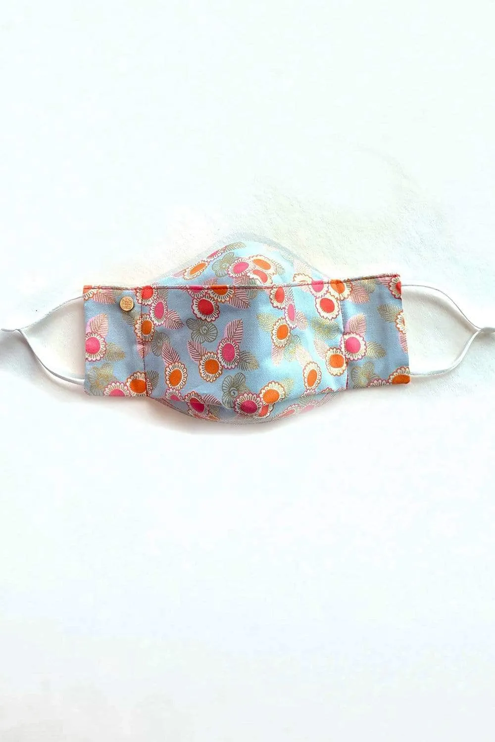 Bright Daisies (Box Pleated Mask with Filter Pocket)
