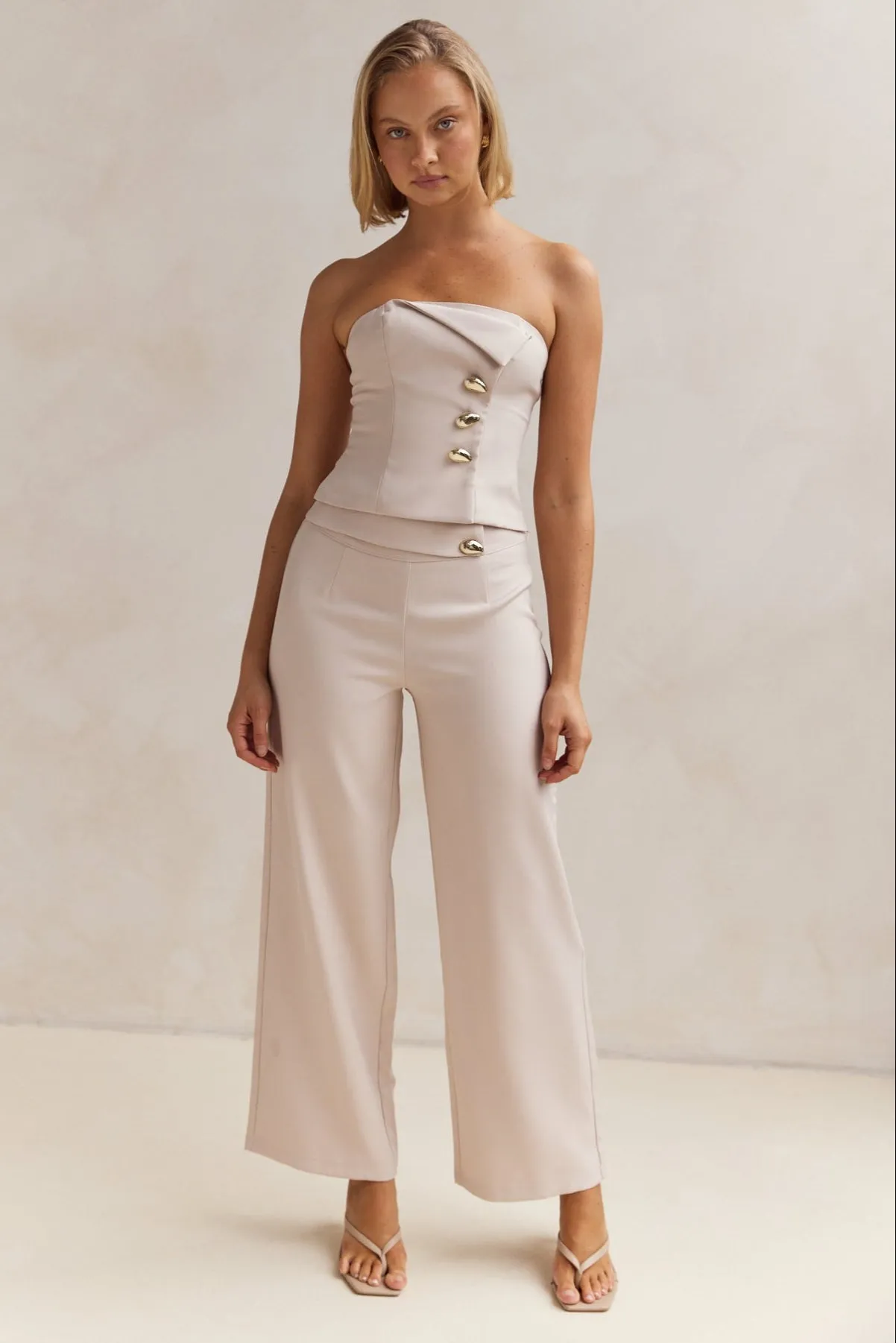 Camellia Top (Beige)