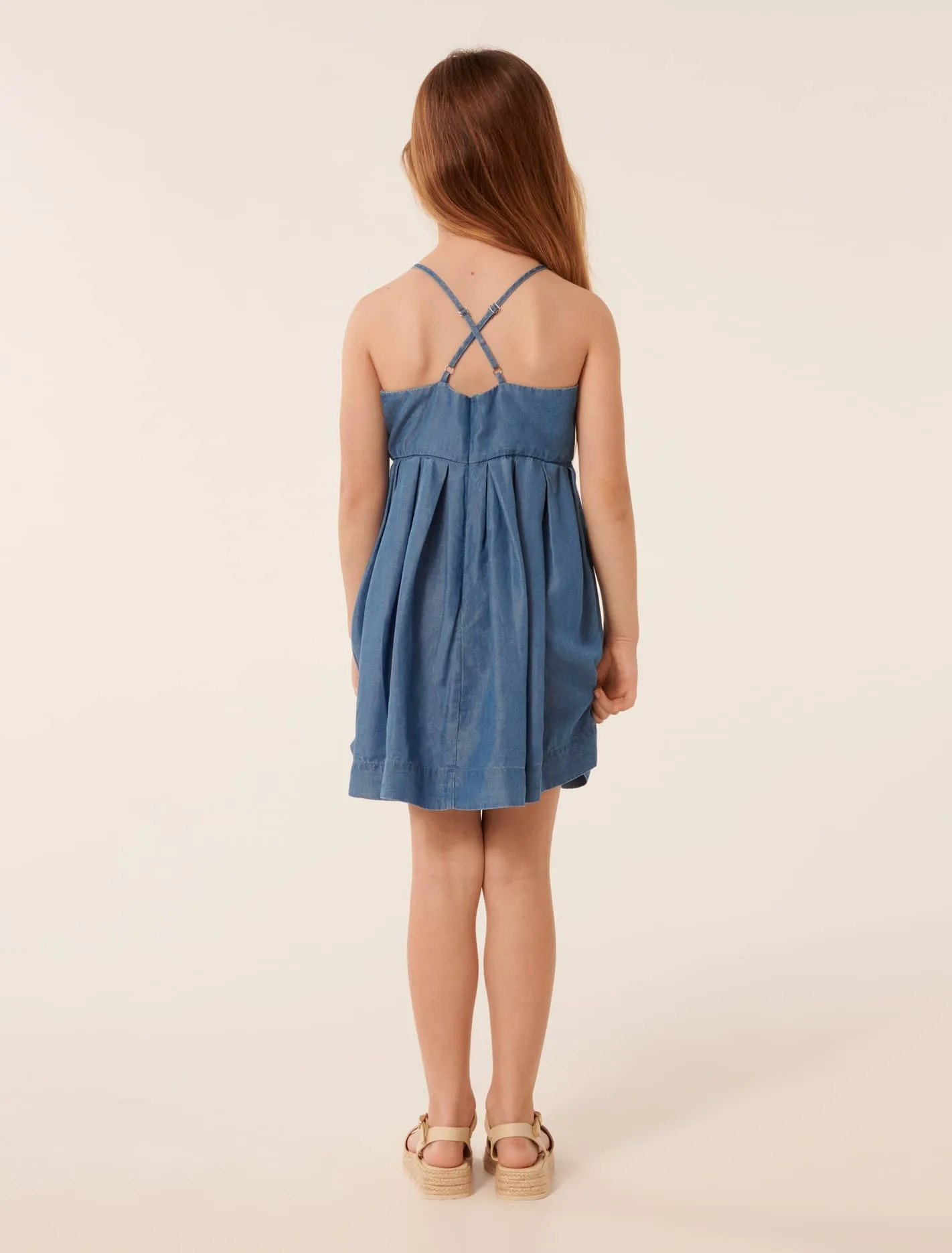 Caroline Rosette Girls Dress