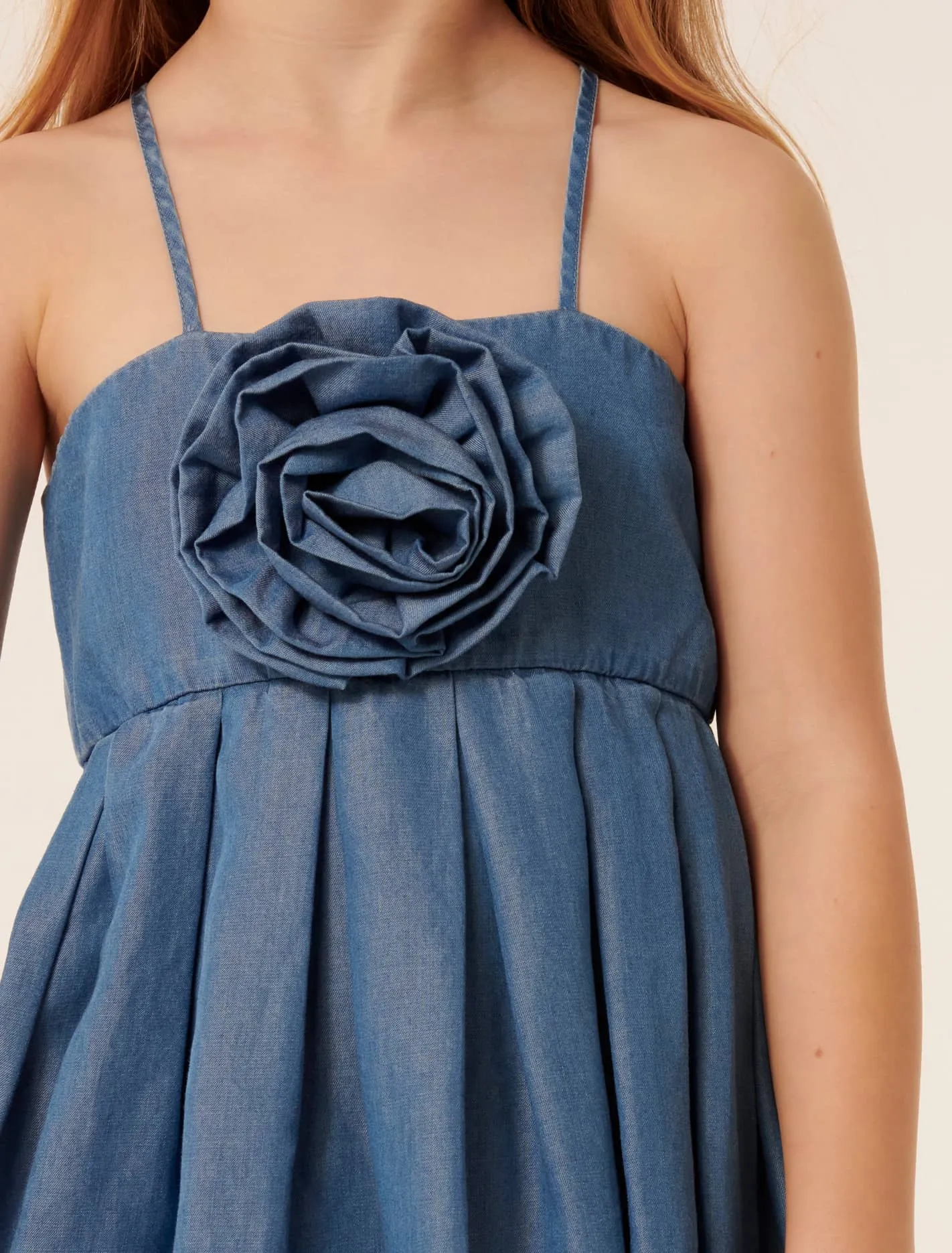 Caroline Rosette Girls Dress