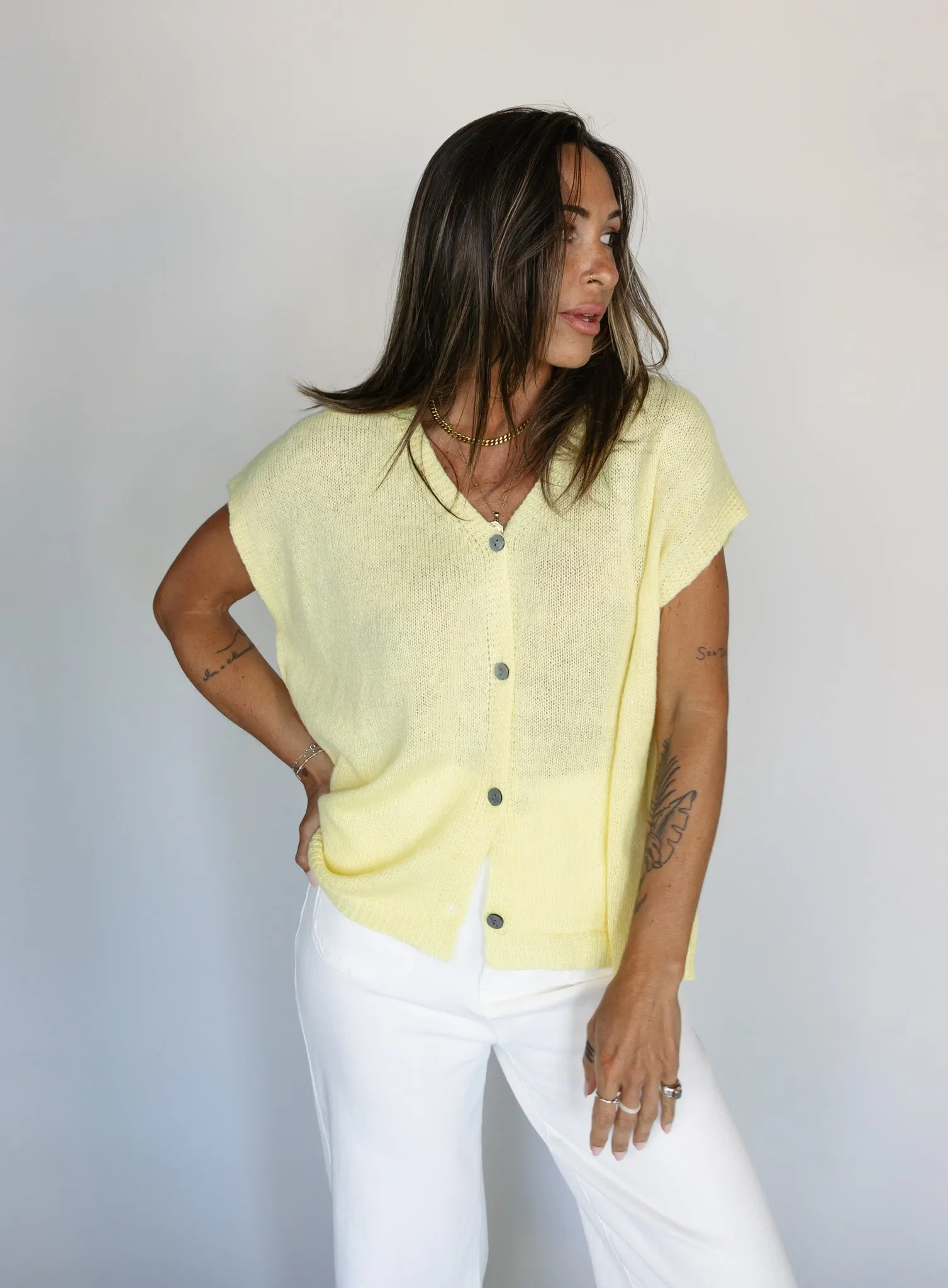 Carter Short Sleeve Cardigan