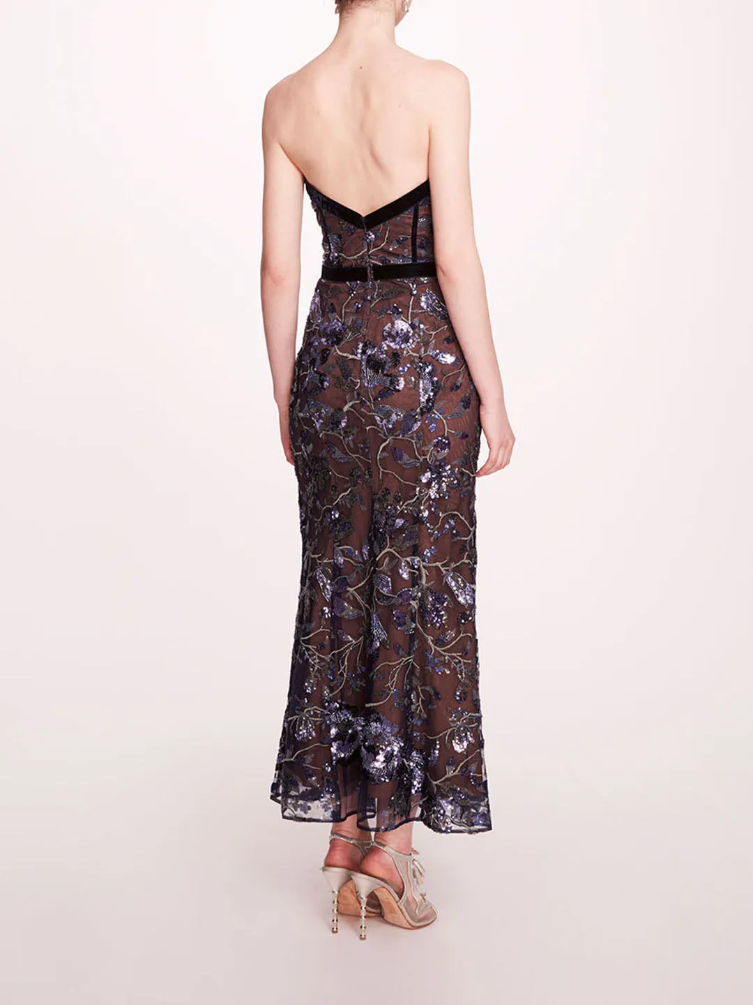 Climbing Vines Midi Dress