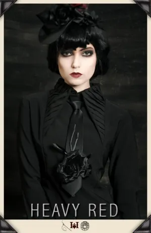 Consort Of Shadows Pleated Dress Shirt