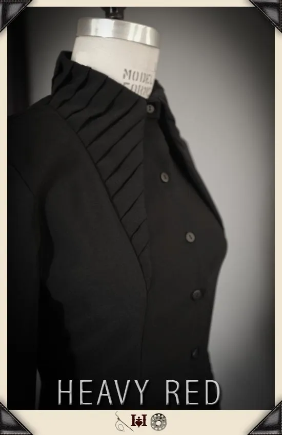 Consort Of Shadows Pleated Dress Shirt