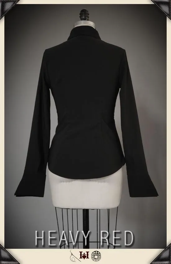 Consort Of Shadows Pleated Dress Shirt