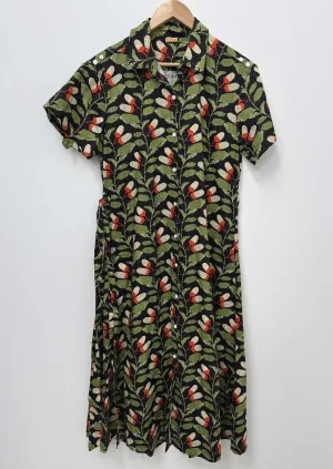 Cotton Maxi Dress 8 Sample Size Medium