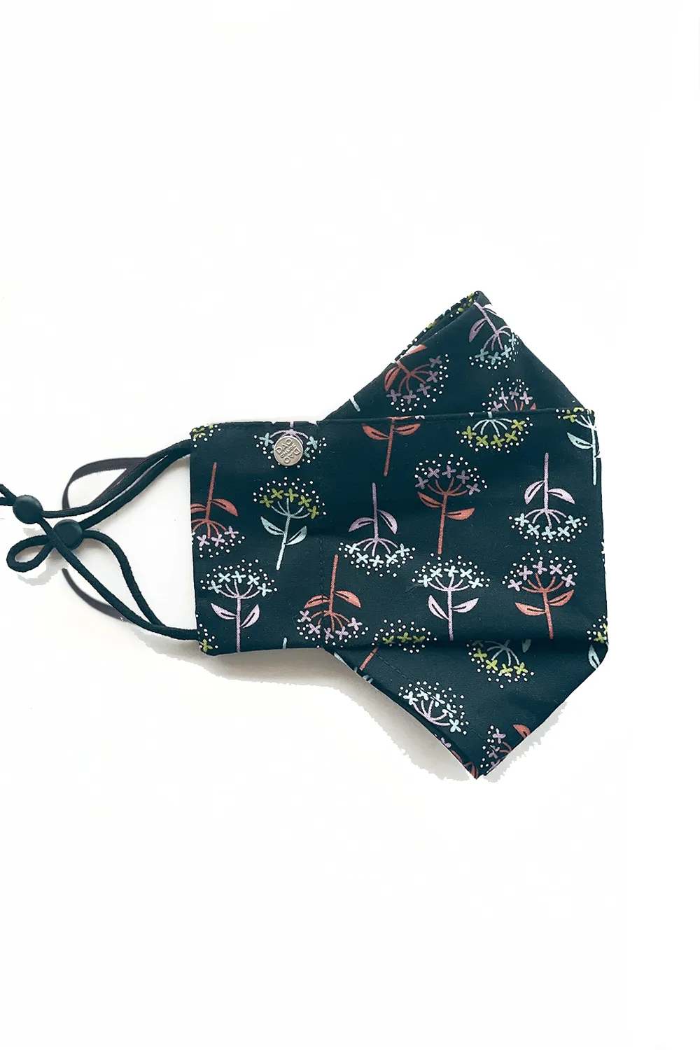 Dandelion Flowers (Box Pleated Mask with Filter Pocket)