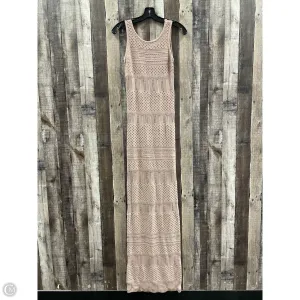Dress Casual Maxi By Cme In Taupe, Size: M
