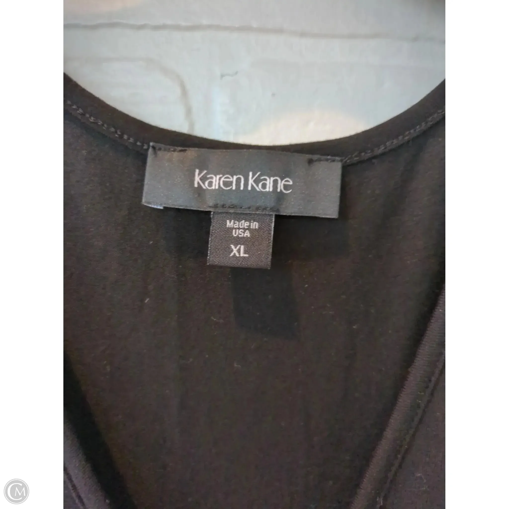 Dress Casual Maxi By Karen Kane In Black, Size: Xl