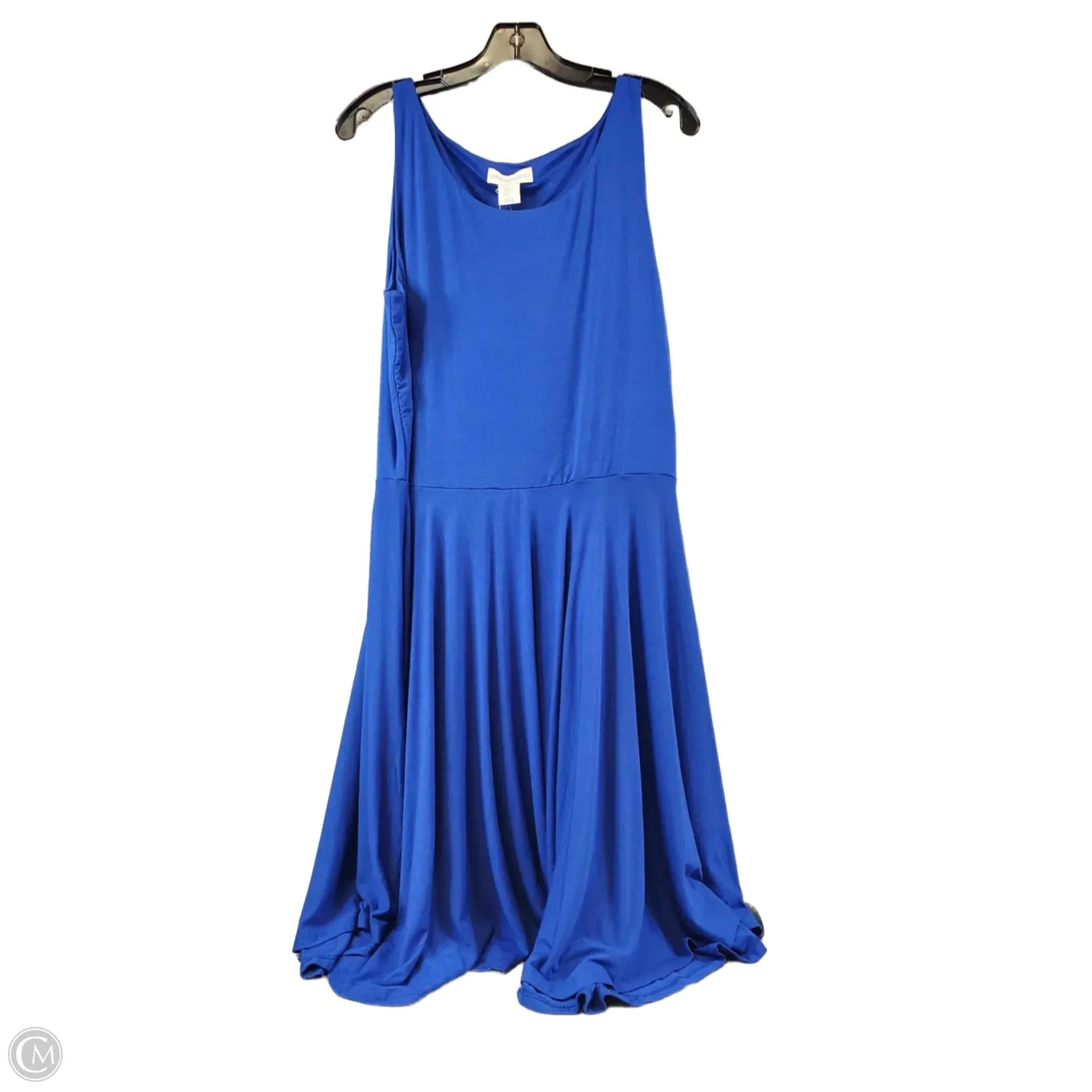 Dress Casual Midi By Cynthia Rowley In Blue, Size: Xl