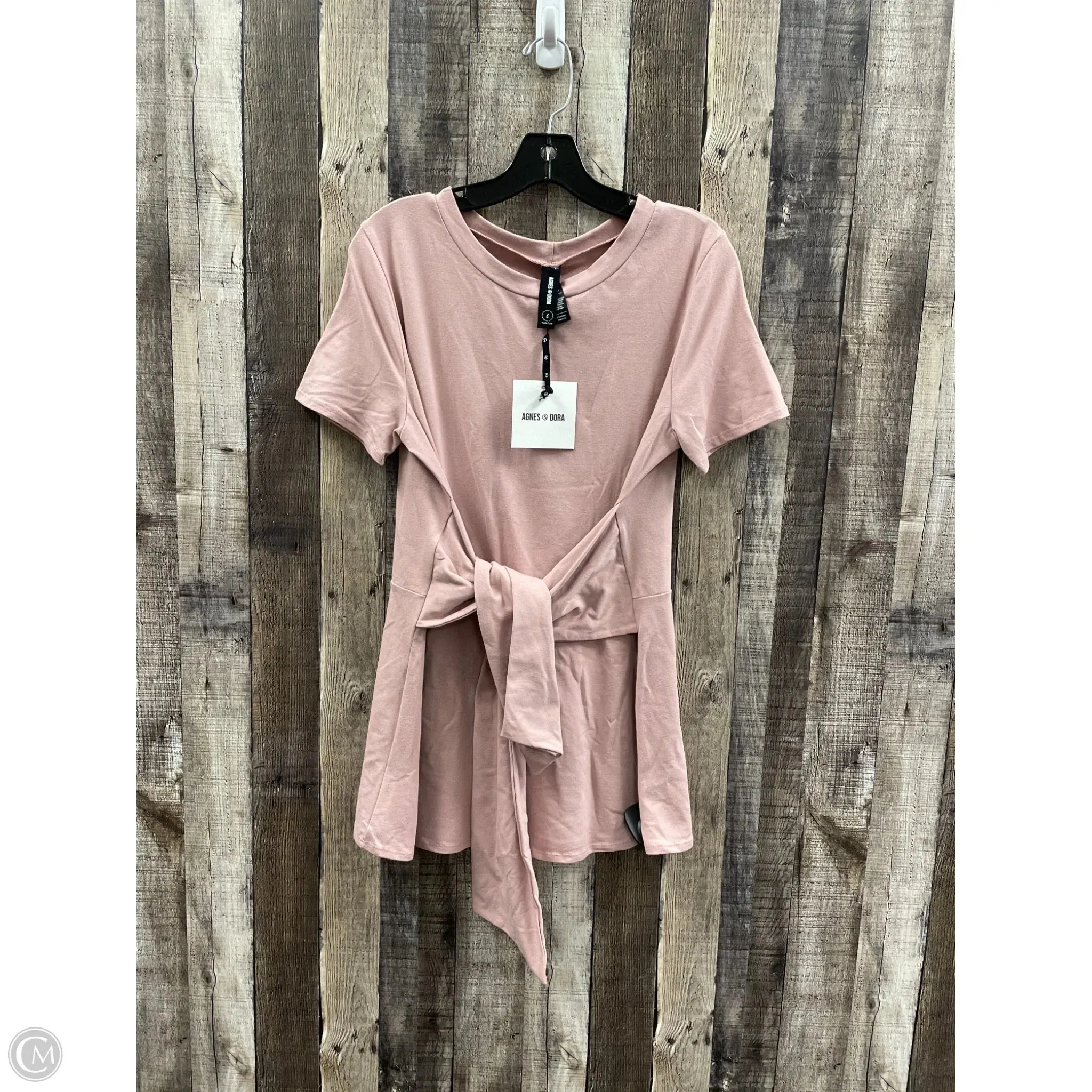 Dress Casual Short By Agnes & Dora In Mauve, Size: L