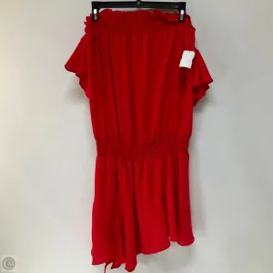 Dress Casual Short By Amanda Uprichard In Red, Size: S