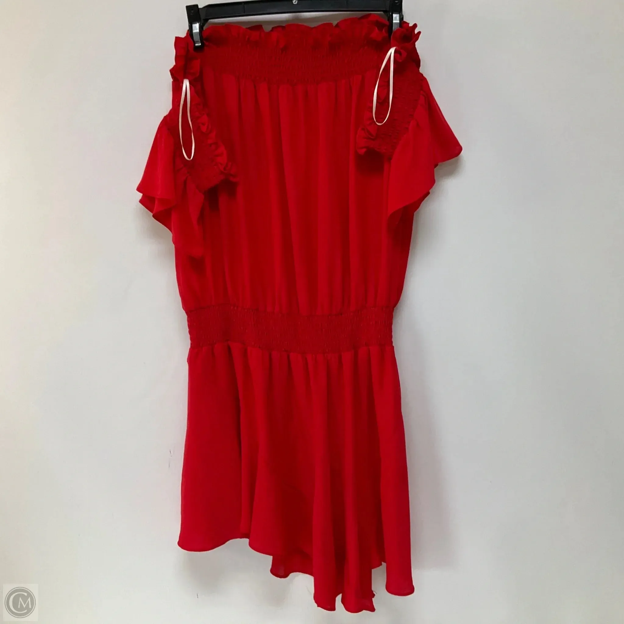 Dress Casual Short By Amanda Uprichard In Red, Size: S