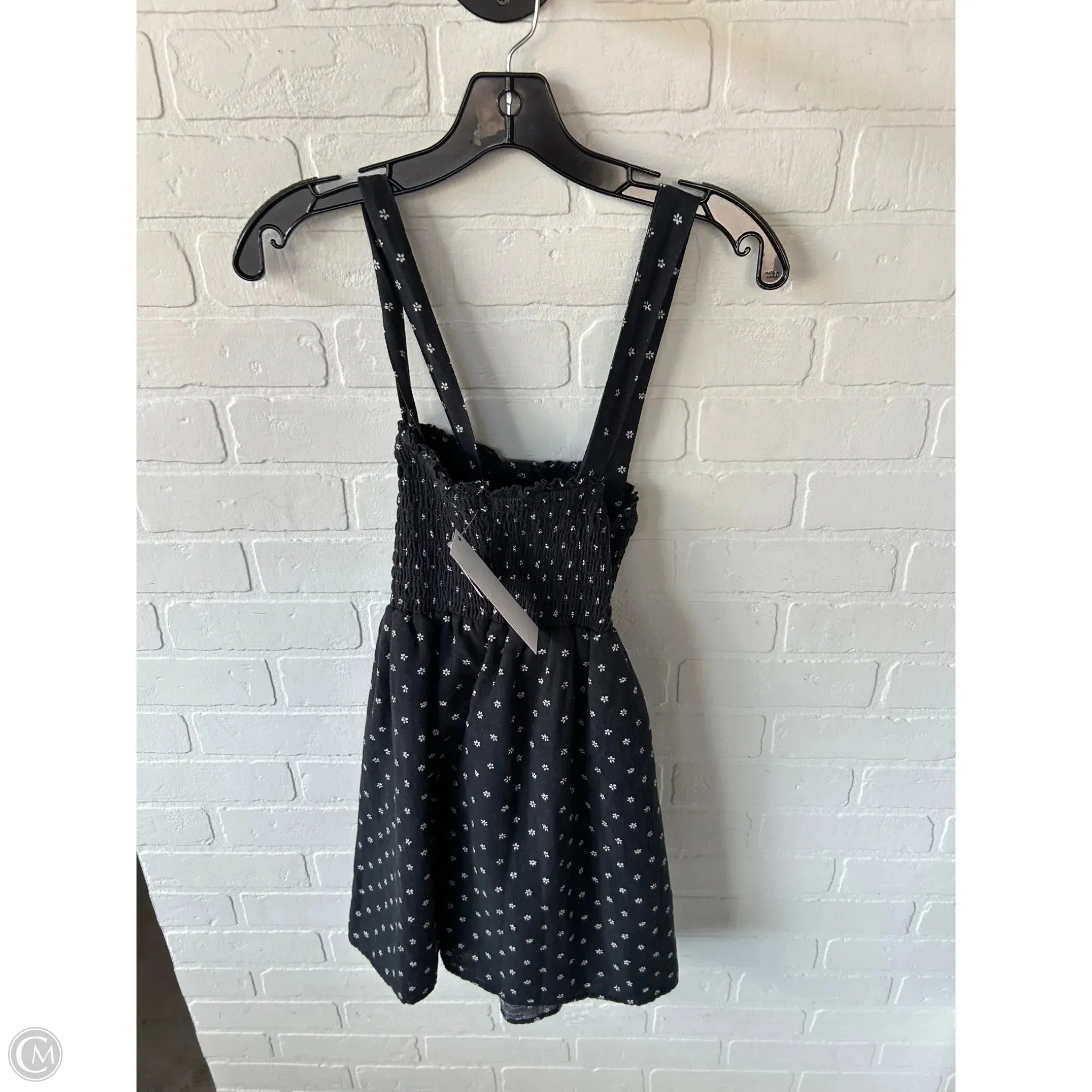 Dress Casual Short By American Eagle In Grey & White, Size: S