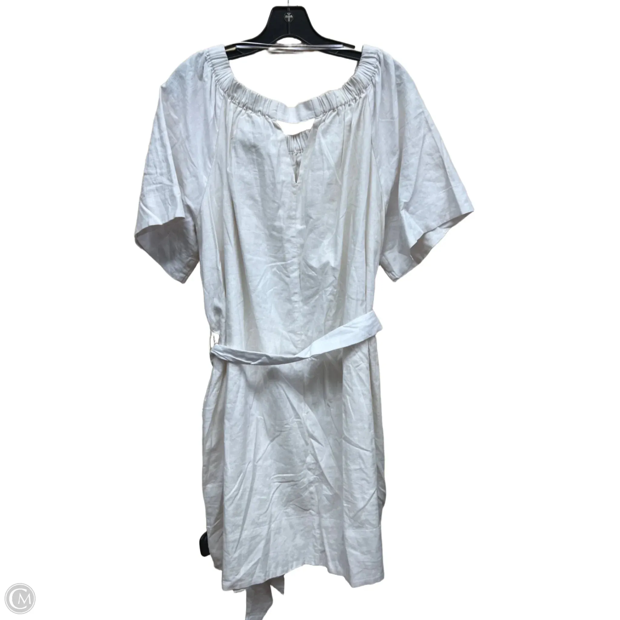 Dress Casual Short By Banana Republic In White, Size: Xl