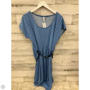 Dress Casual Short By Clothes Mentor In Blue, Size: L