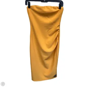 Dress Casual Short By Clothes Mentor In Yellow, Size: S