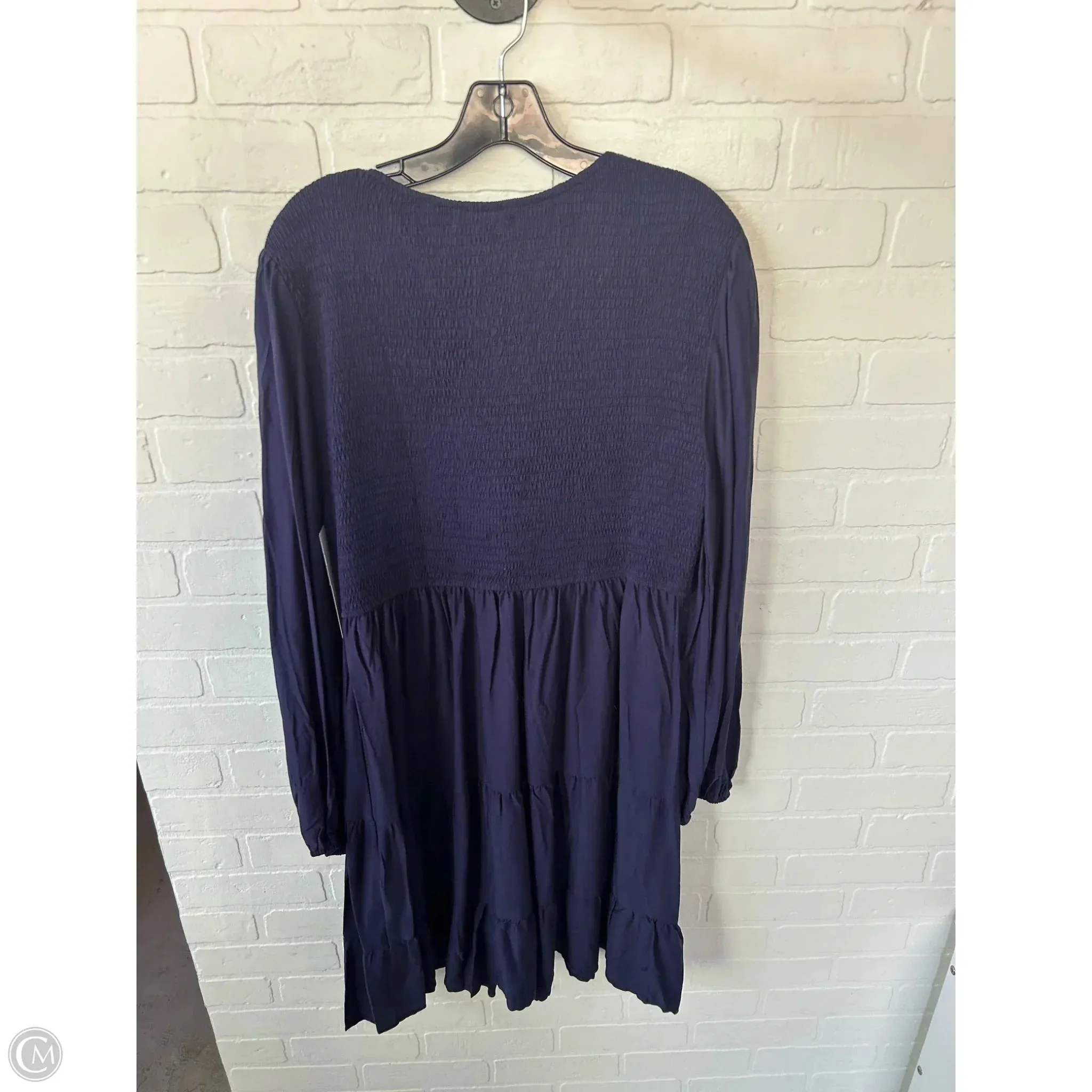 Dress Casual Short By Cme In Blue, Size: Xl
