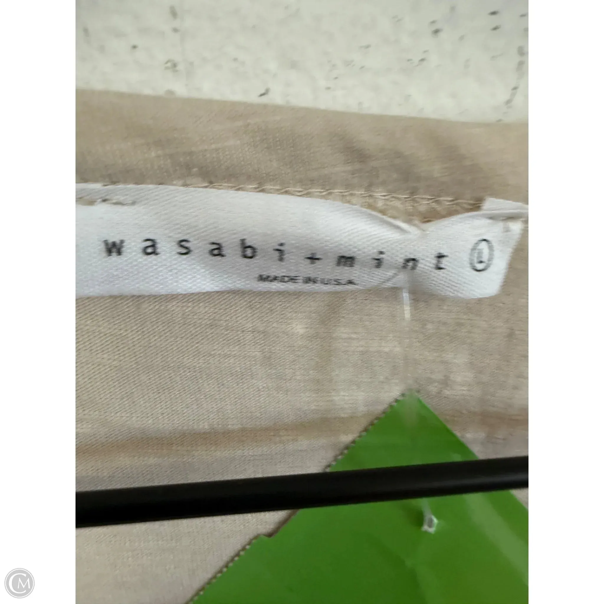 Dress Casual Short By Cme In Cream, Size: L