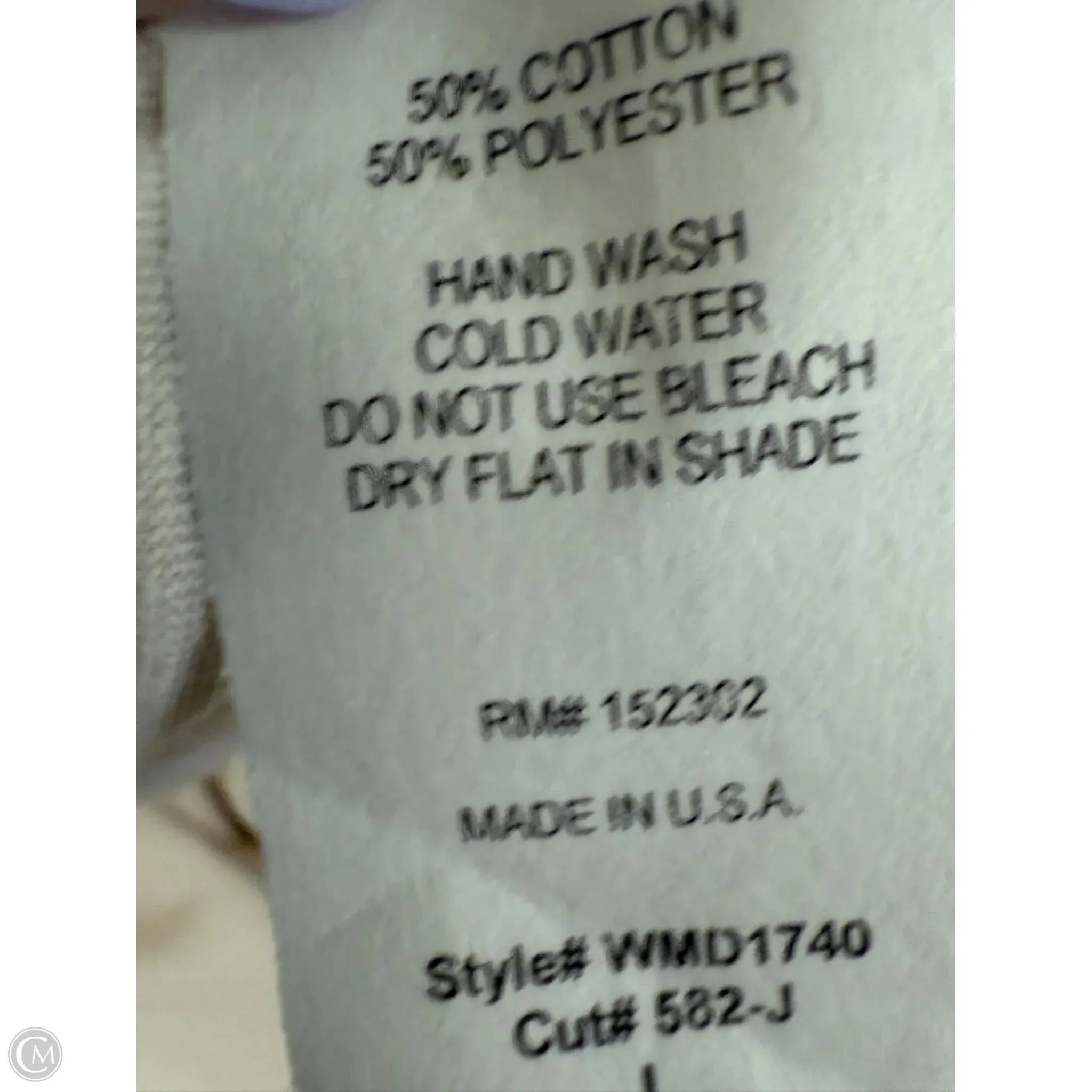 Dress Casual Short By Cme In Cream, Size: L
