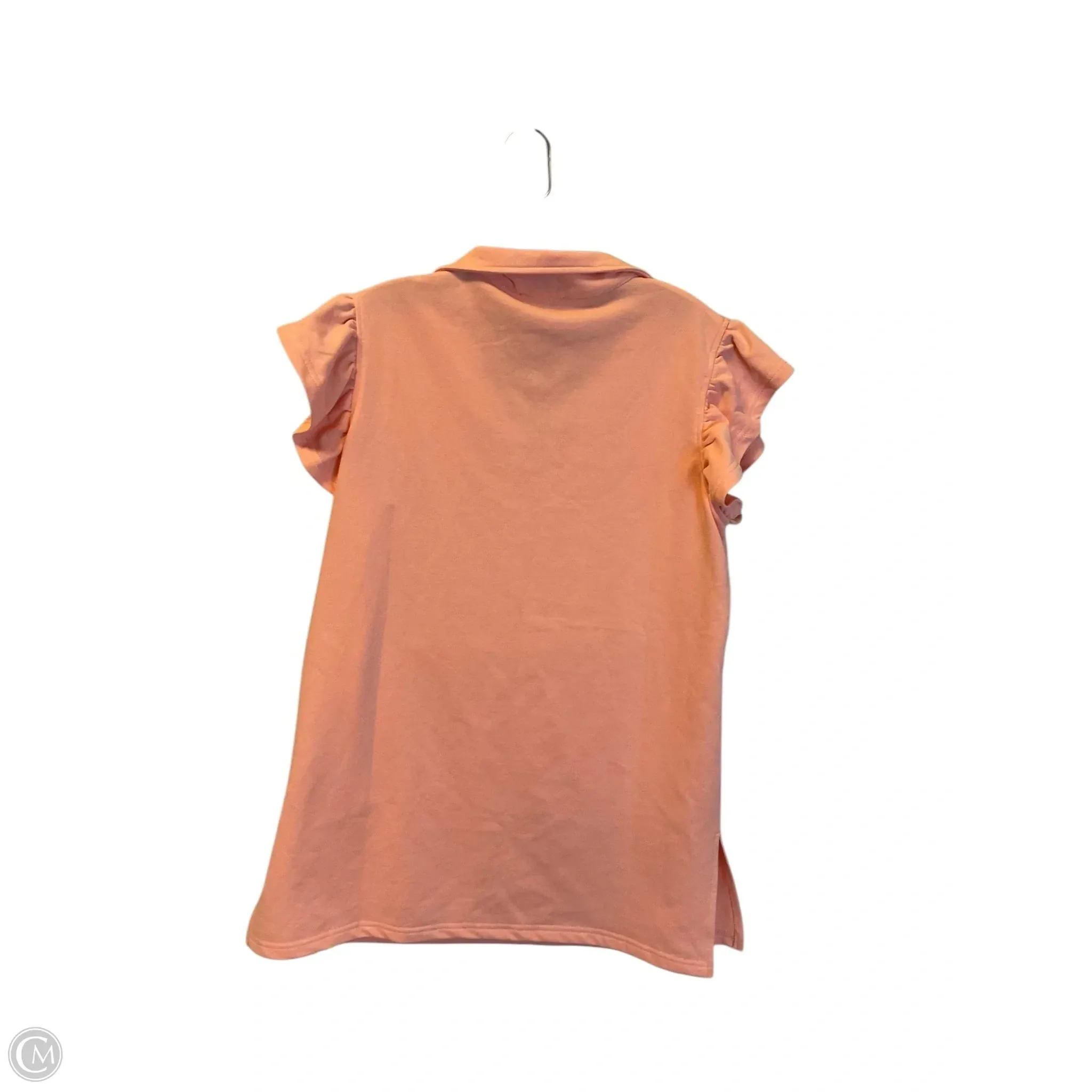 Dress Casual Short By Cme In Peach, Size: S