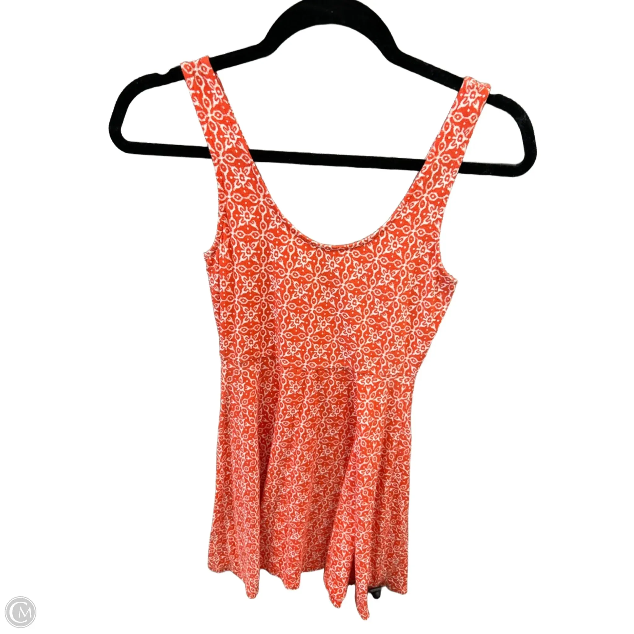 Dress Casual Short By Ecote In Orange, Size: Xs