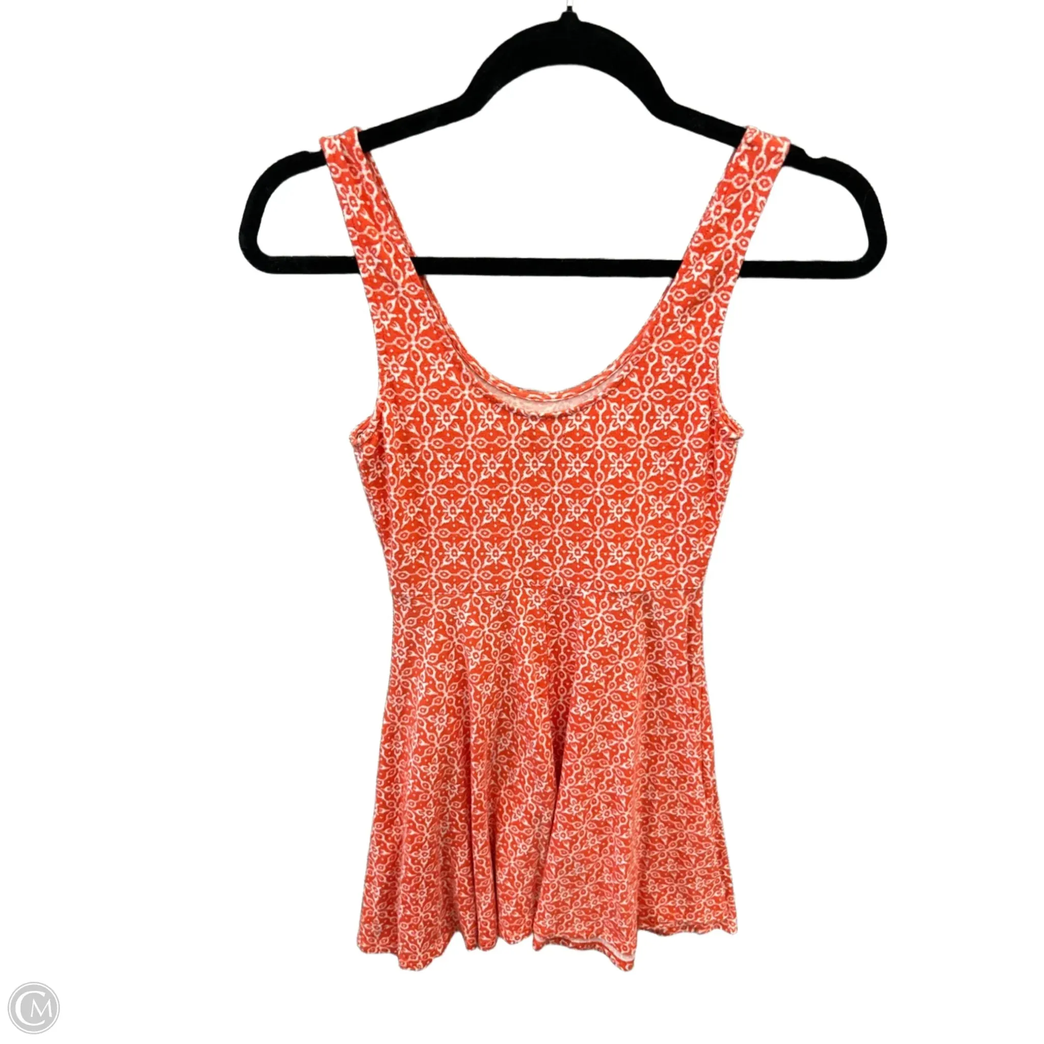 Dress Casual Short By Ecote In Orange, Size: Xs