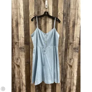 Dress Casual Short By Gap In Blue Denim, Size: Xl