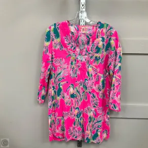 Dress Casual Short By Lilly Pulitzer In Pink, Size: S