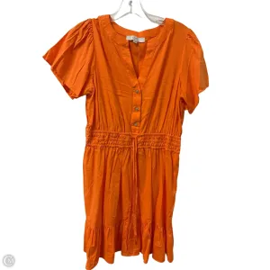 Dress Casual Short By Loft In Orange, Size: M