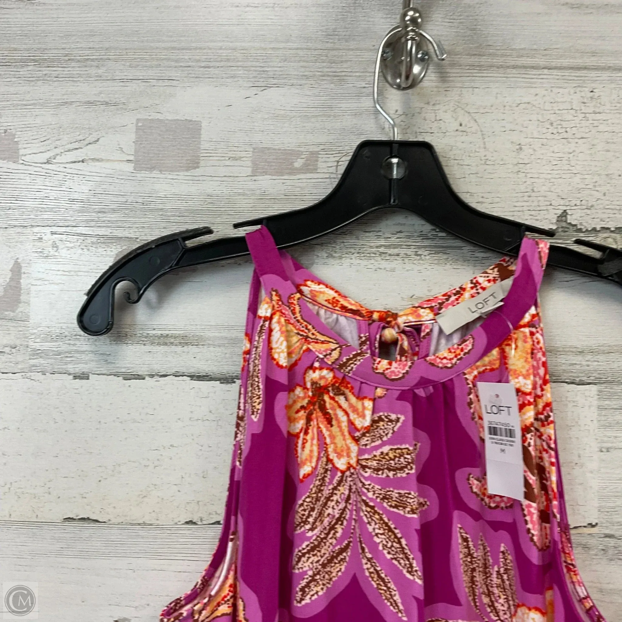Dress Casual Short By Loft In Pink, Size: M