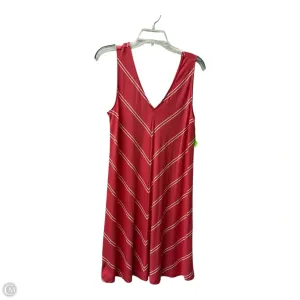 Dress Casual Short By Loft In Pink, Size: M
