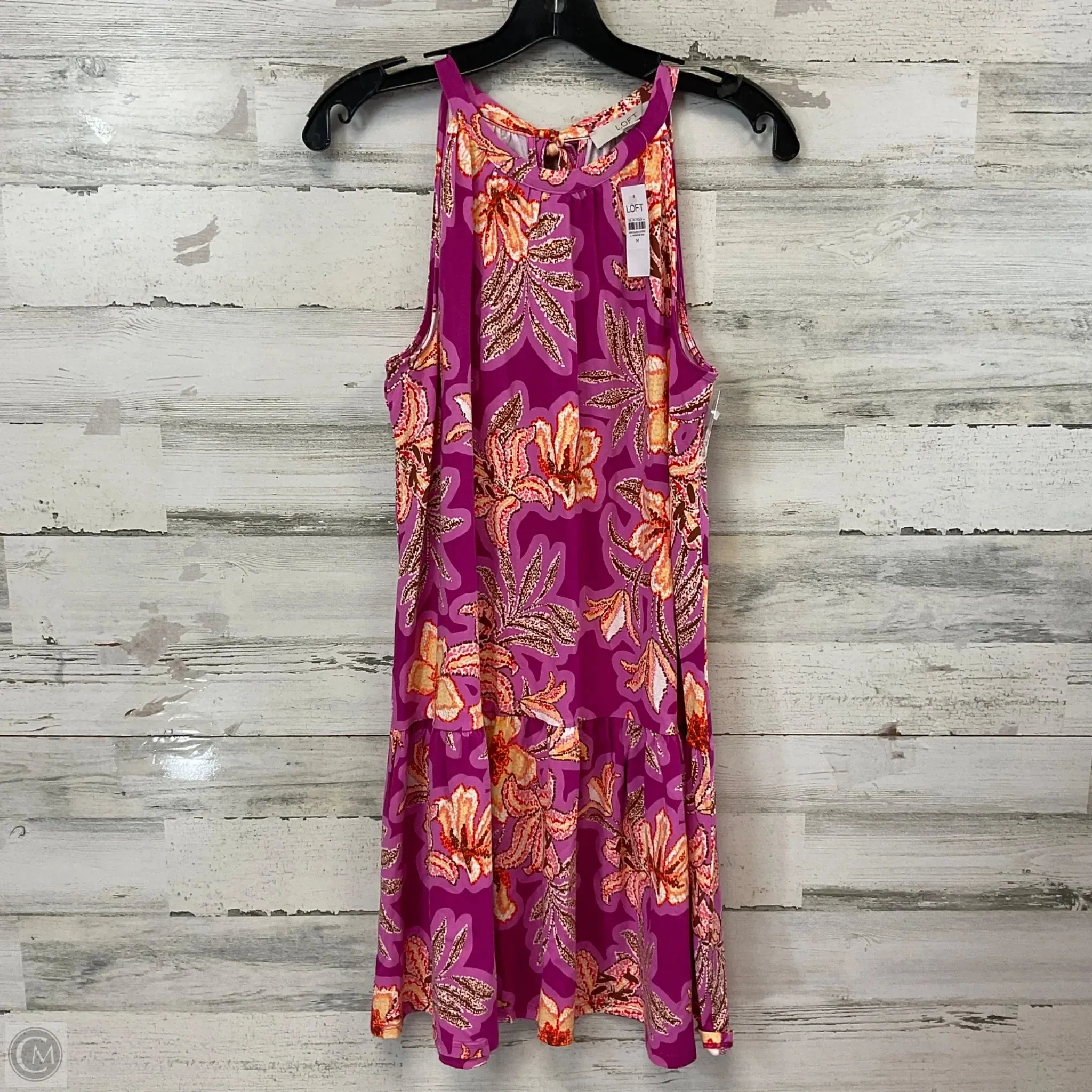 Dress Casual Short By Loft In Pink, Size: M