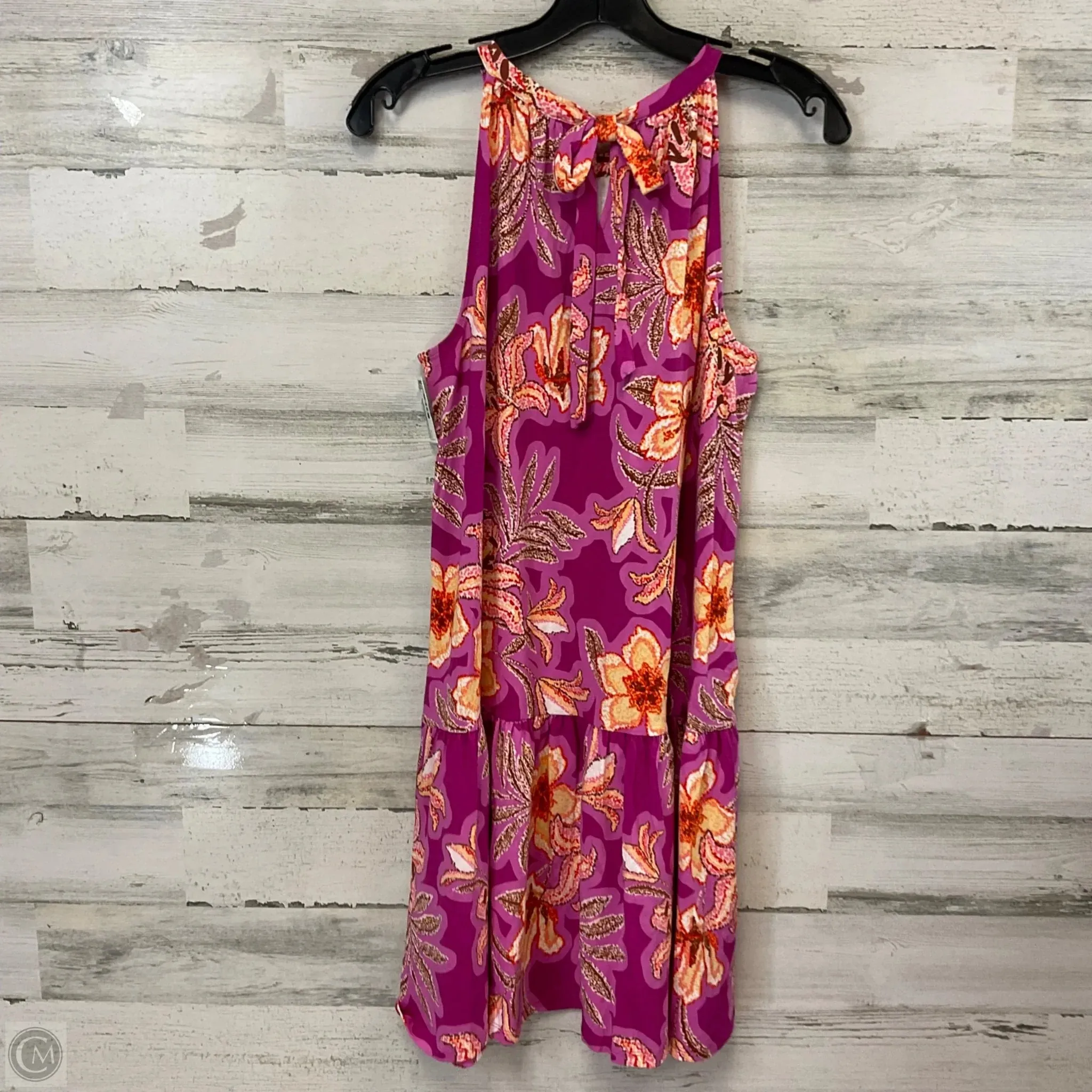 Dress Casual Short By Loft In Pink, Size: M