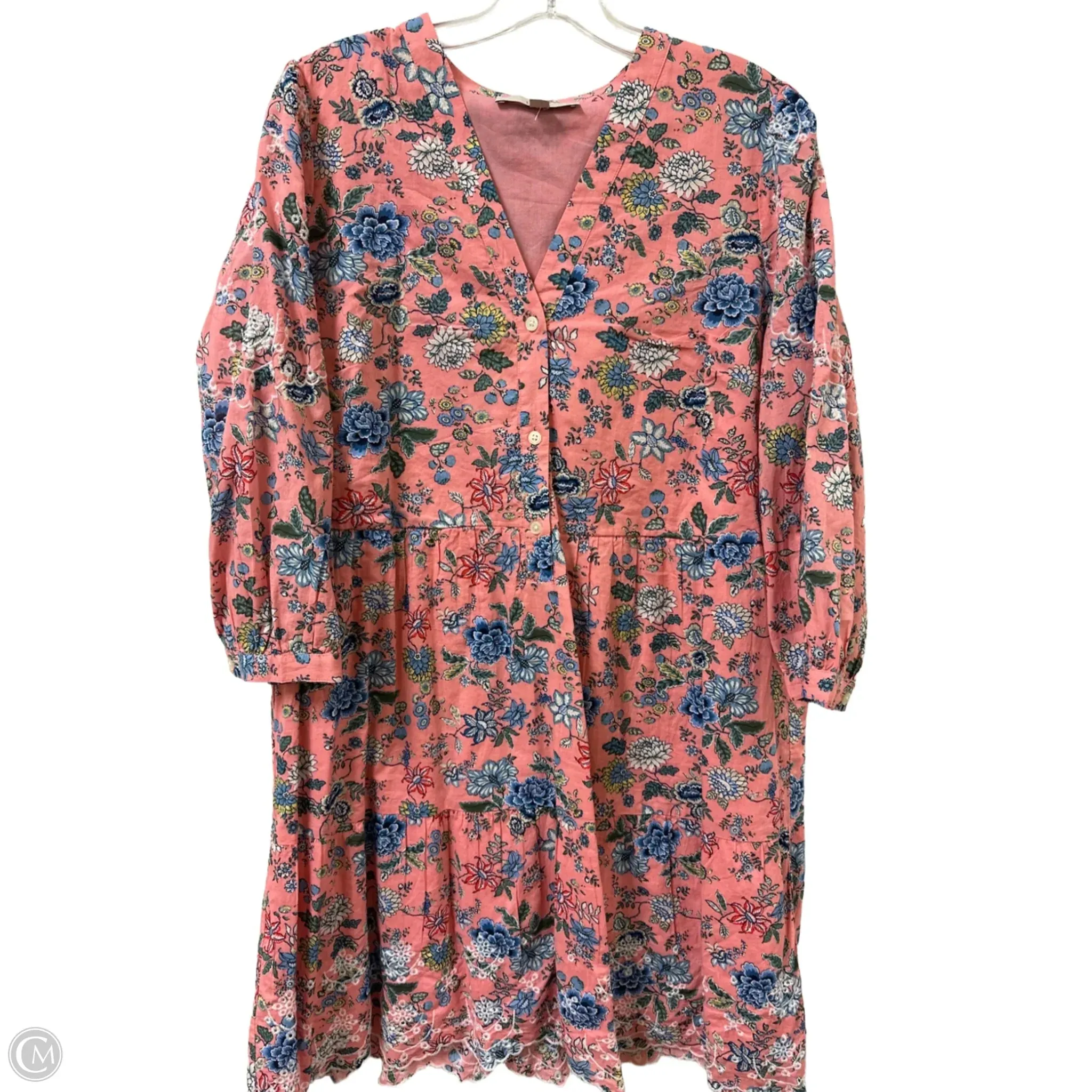 Dress Casual Short By Loft In Pink, Size: Xl