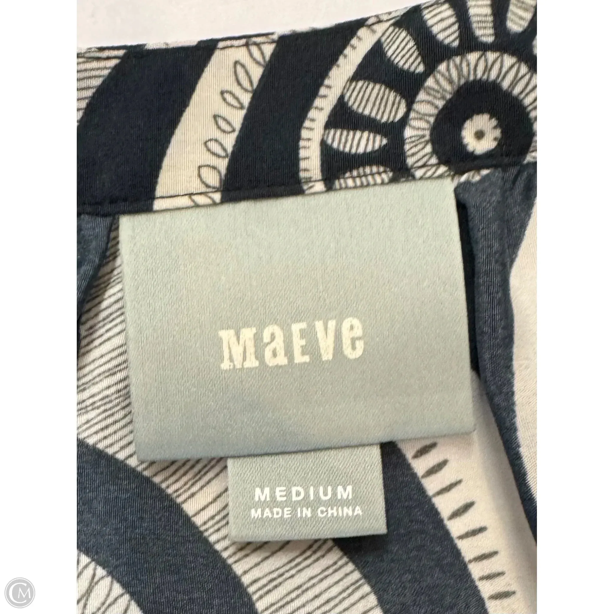 Dress Casual Short By Maeve In Grey, Size: M