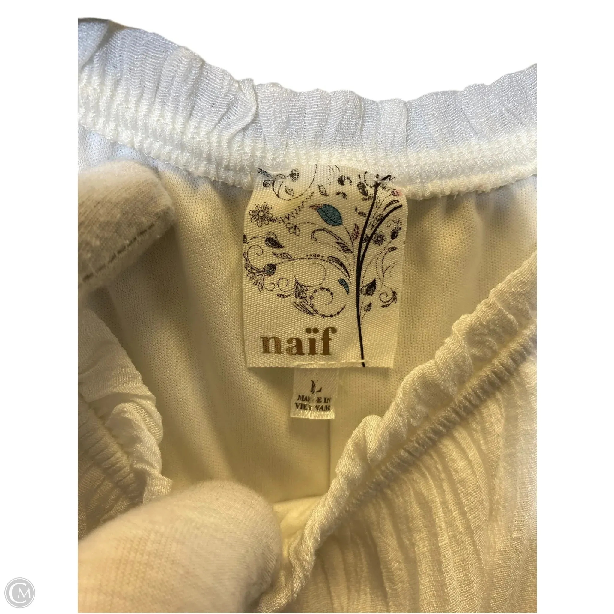 Dress Casual Short By Naif In White, Size: L