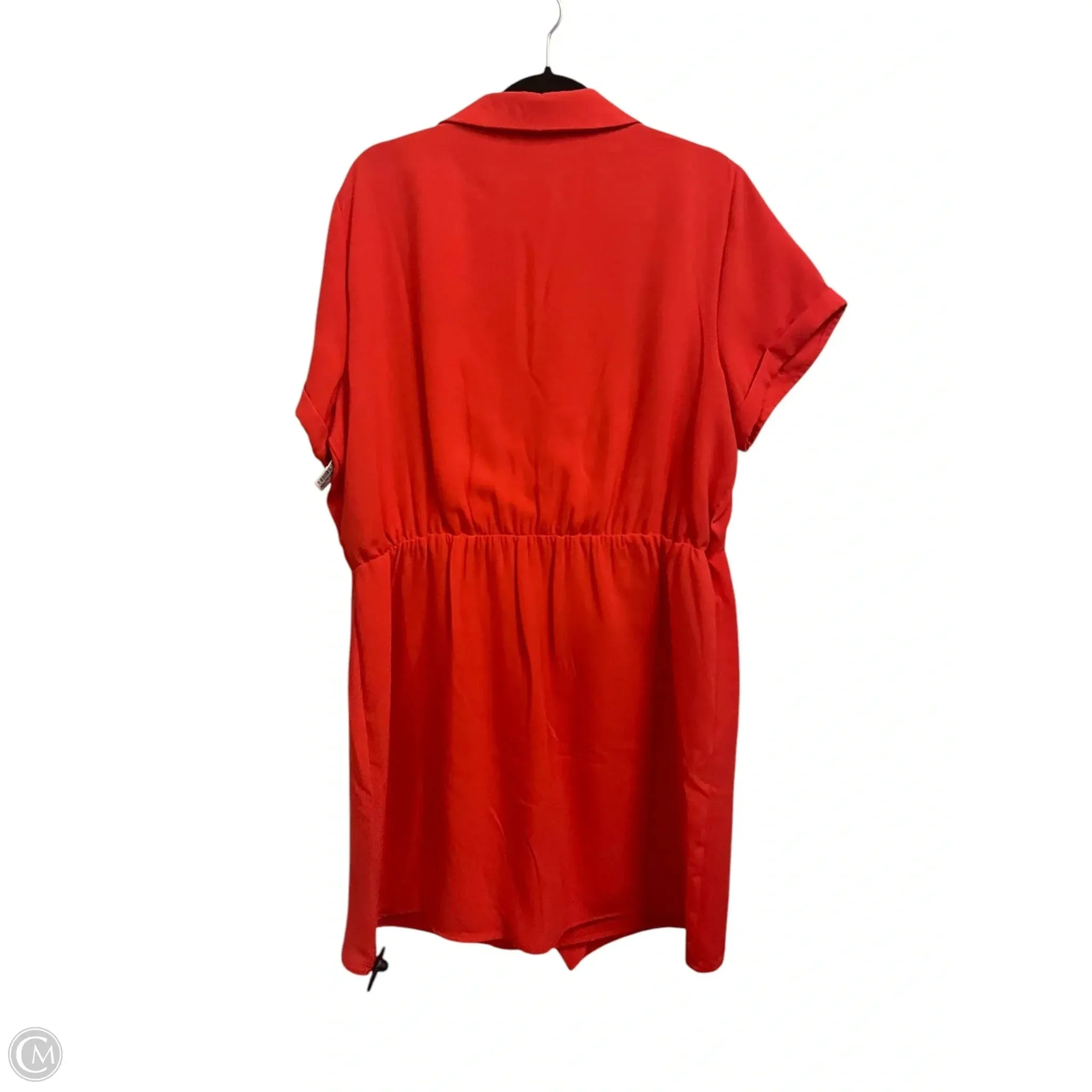 Dress Casual Short By Nine West In Orange, Size: 2x