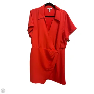 Dress Casual Short By Nine West In Orange, Size: 2x