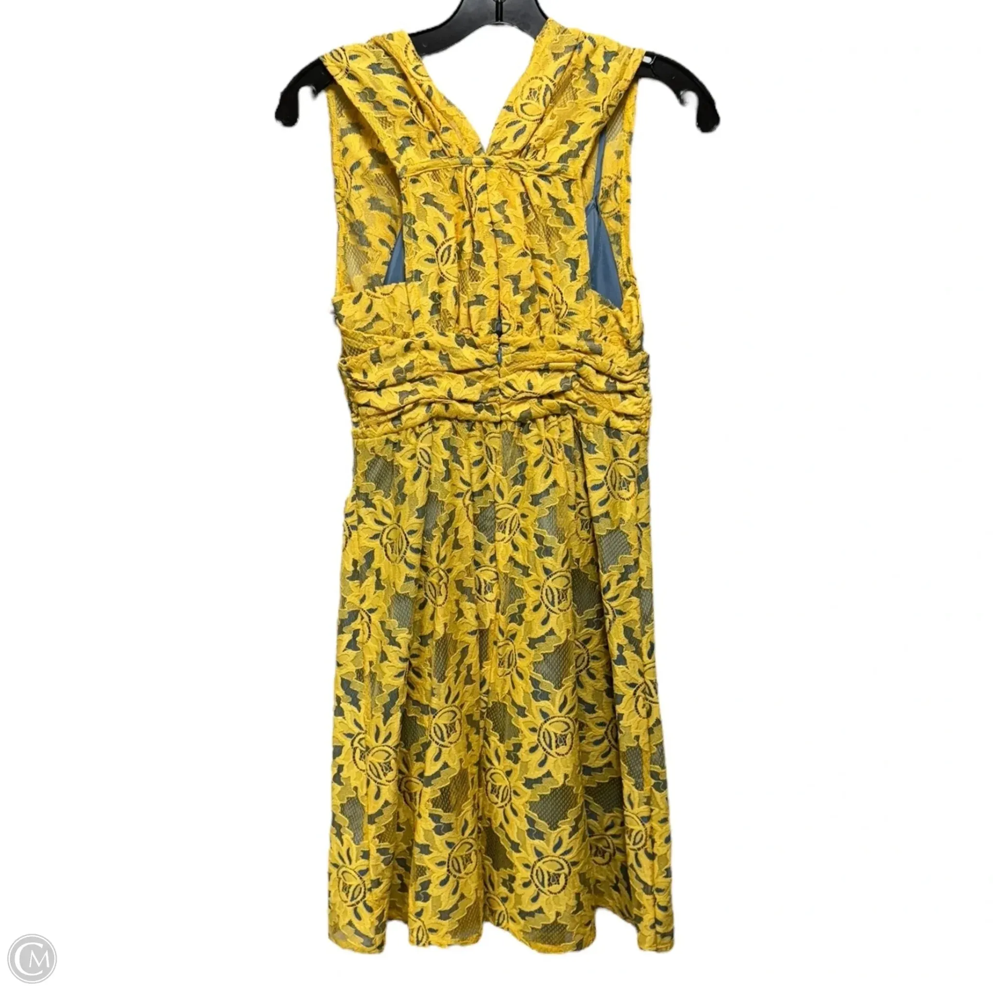 Dress Casual Short By Plenty By Tracy Reese In Yellow, Size: 2