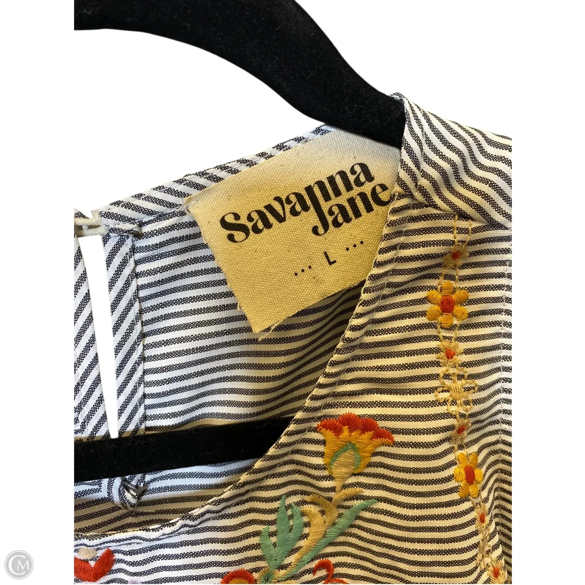 Dress Casual Short By Savanna Jane In Multi-colored, Size: L